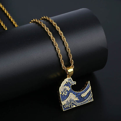 Great Wave Necklace