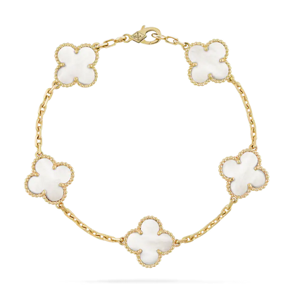 Inspired By The Clover Leaf,Vintage Alhambra Bracelet