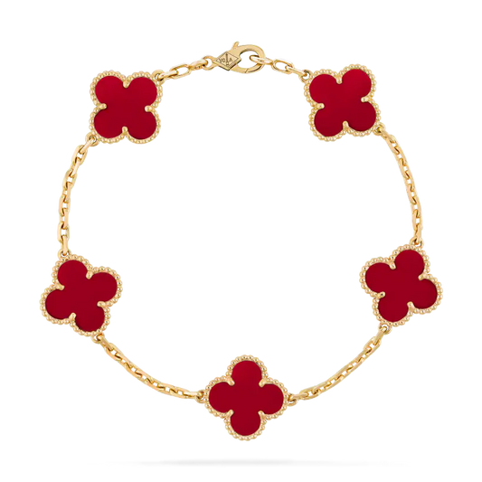 Inspired By The Clover Leaf,Vintage Alhambra Bracelet