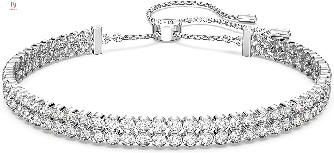 Subtle Bracelet Jewelry Collection, Clear Crystals