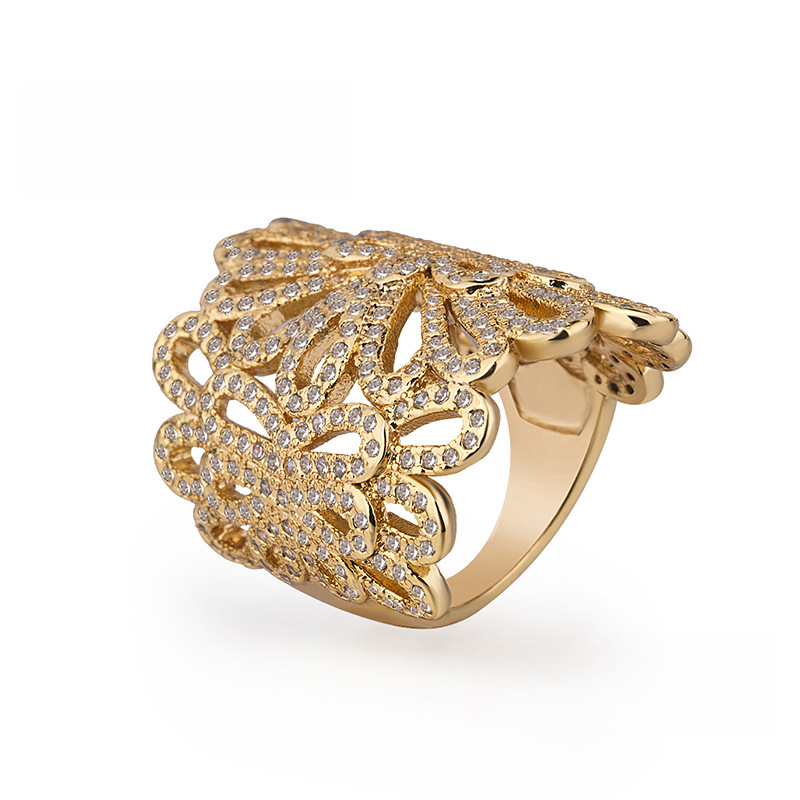 Gold Pointed Coil Ring