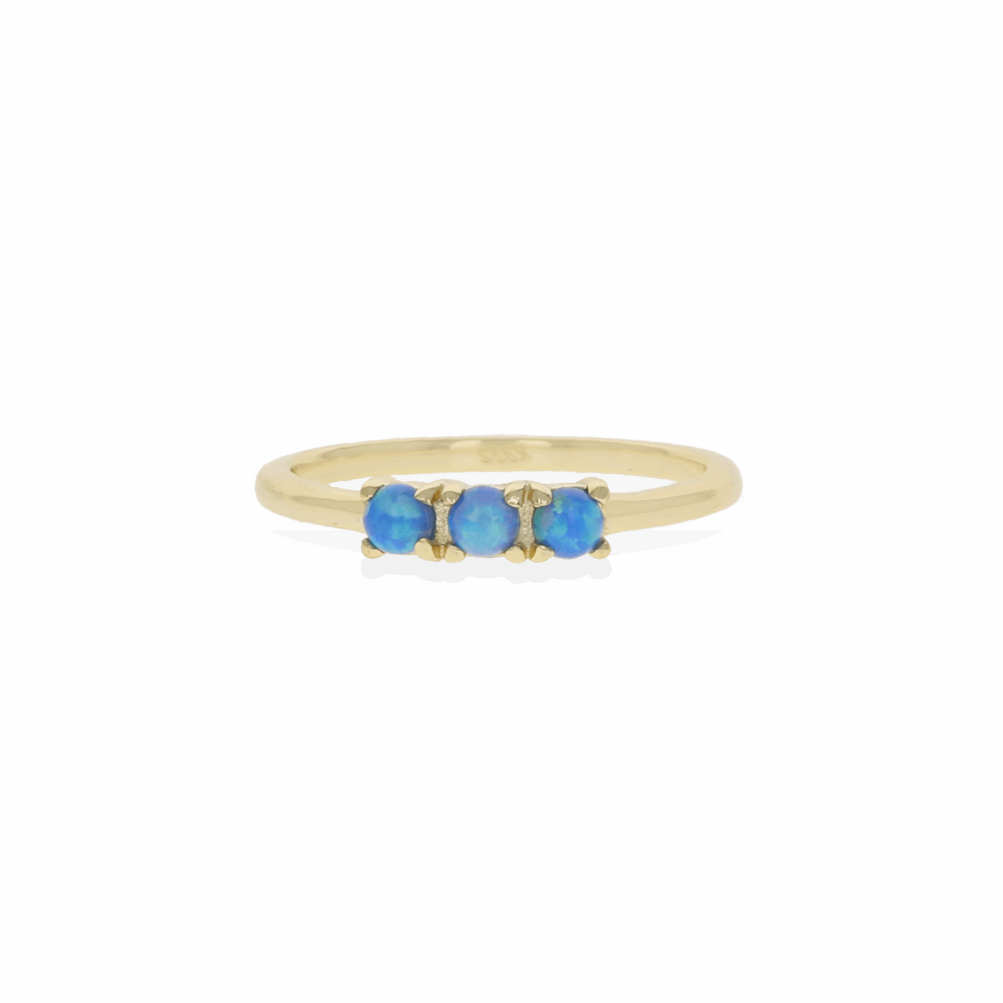 Blue Opal Ring