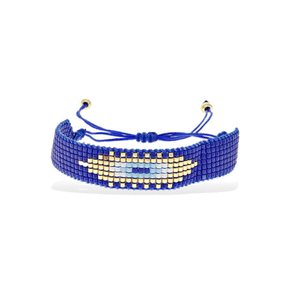 Beaded Evil Eye Bracelet