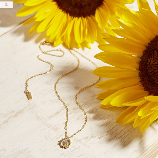 Sunflower Necklace