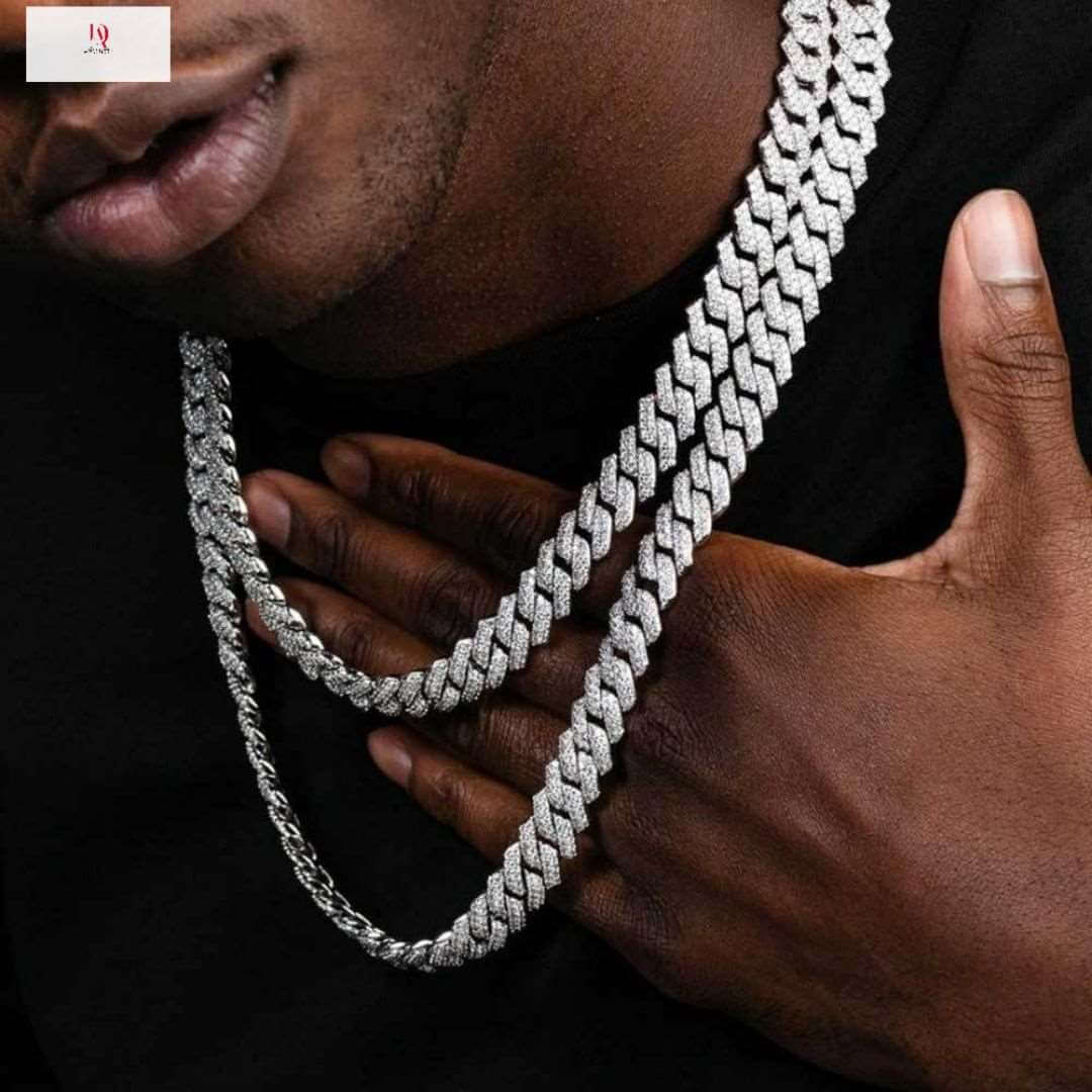 14mm Iced Miami Cuban Link Chain