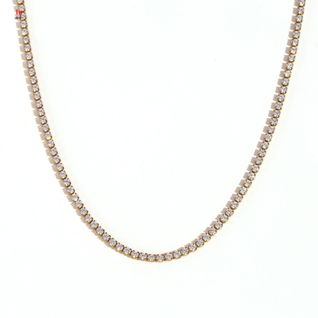 Tennis Chain /  Stainless steel zircon