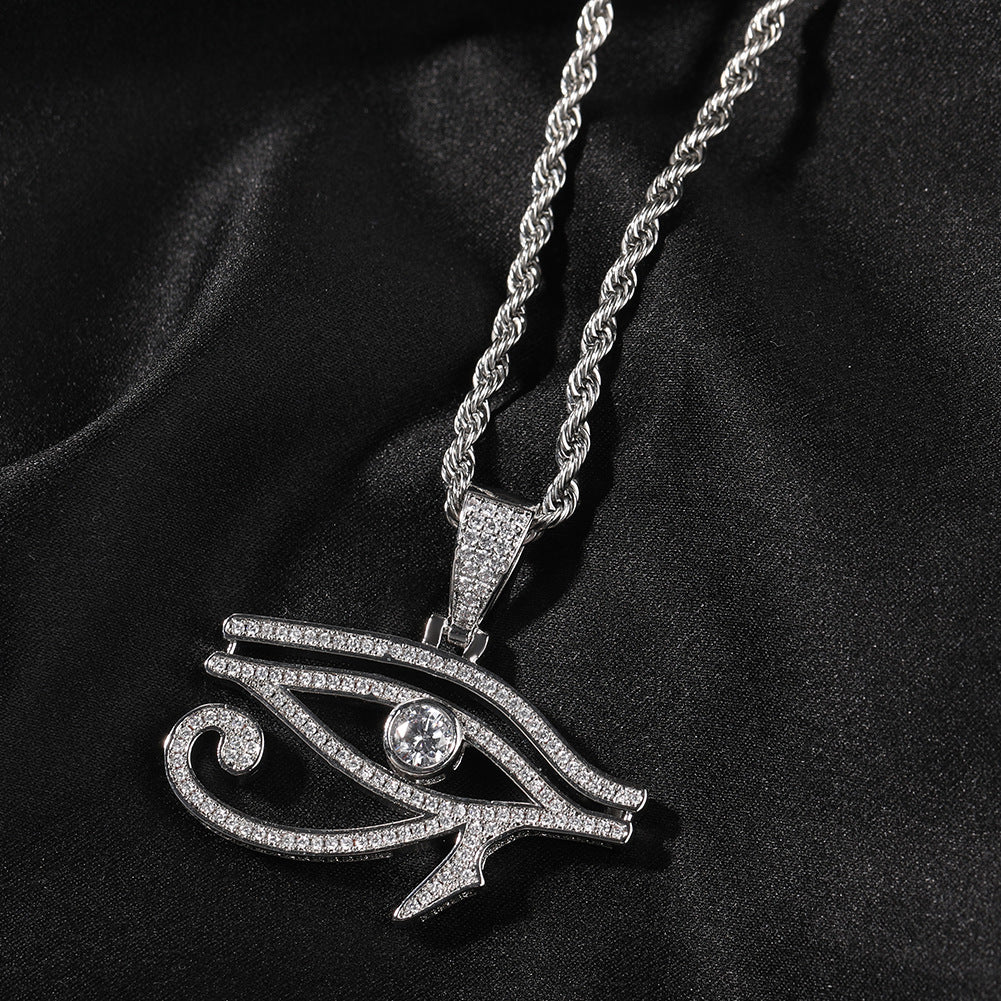 Cerulean Eye of Ra Necklace