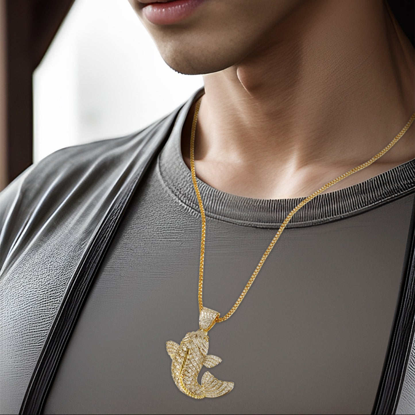 Utsurimono Koi Fish Necklace