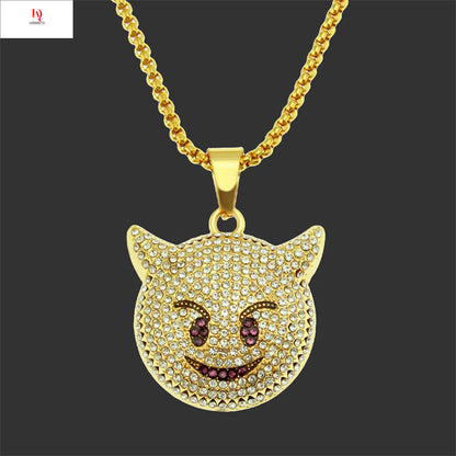 Devil Emoji Necklace