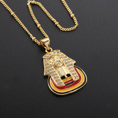 Iced King Tut Stash Necklace