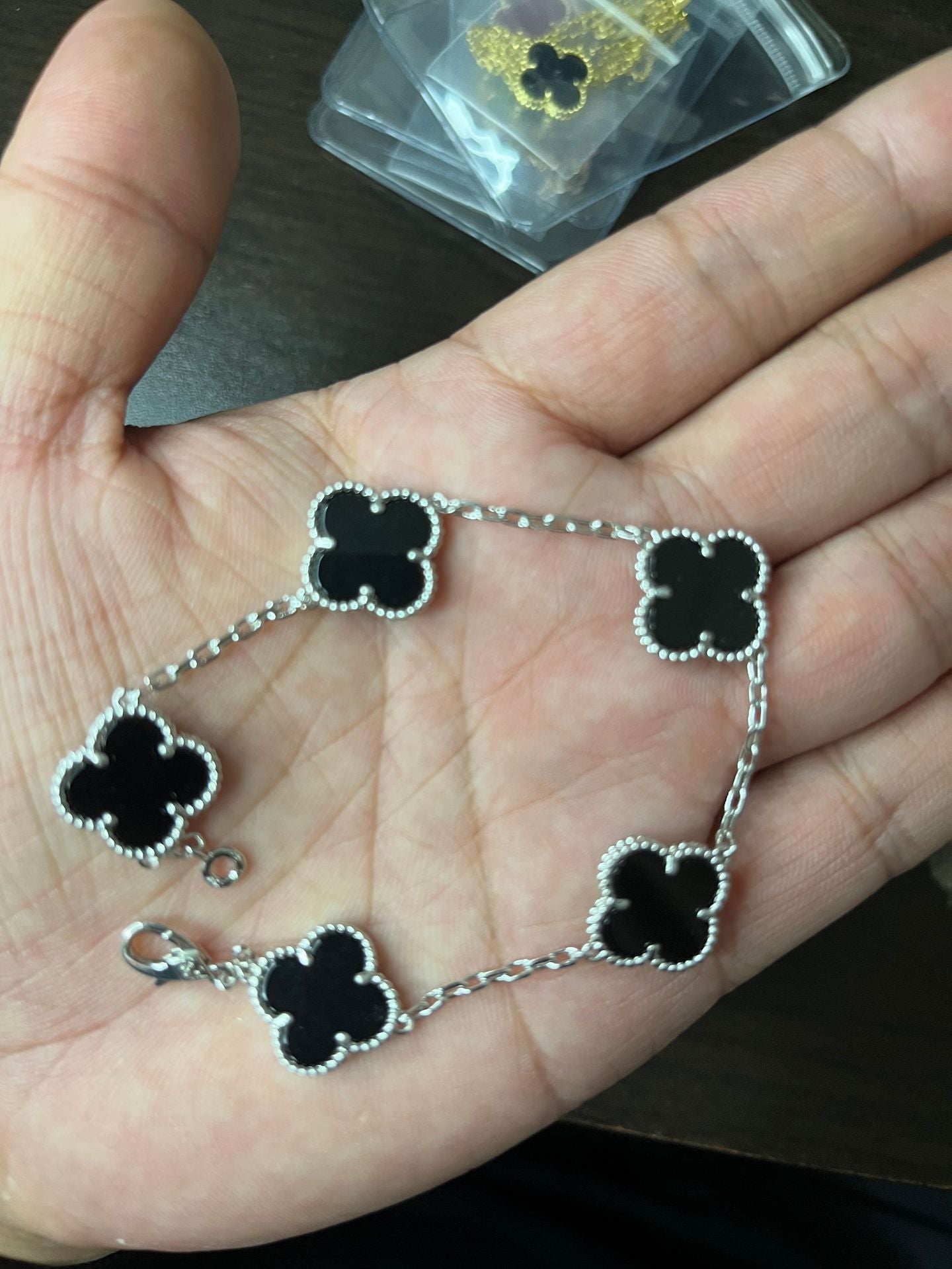 Inspired By The Clover Leaf,Vintage Alhambra Bracelet