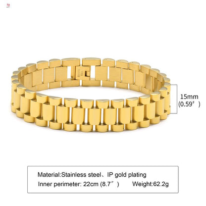 15mm Rolex Link Bracelet