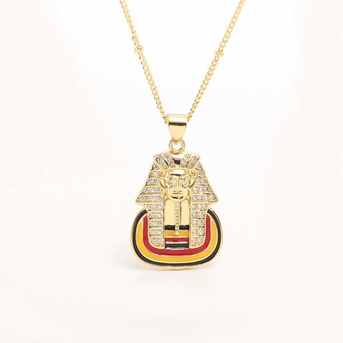 Iced King Tut Stash Necklace