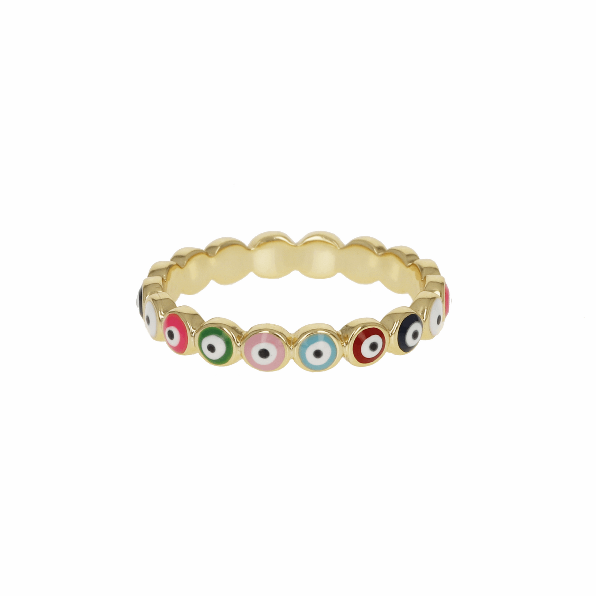 All Bright Evil Eye Eternity Ring