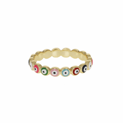 All Bright Evil Eye Eternity Ring