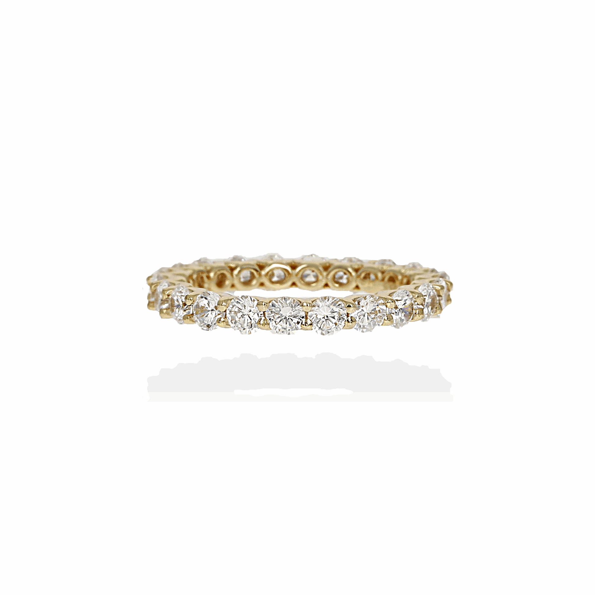 Classic Round Eternity Band