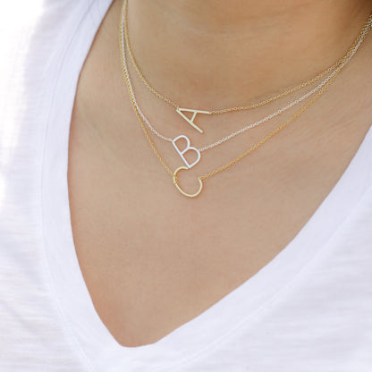 Letter A Necklace