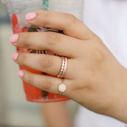 Rose Bezel Ring