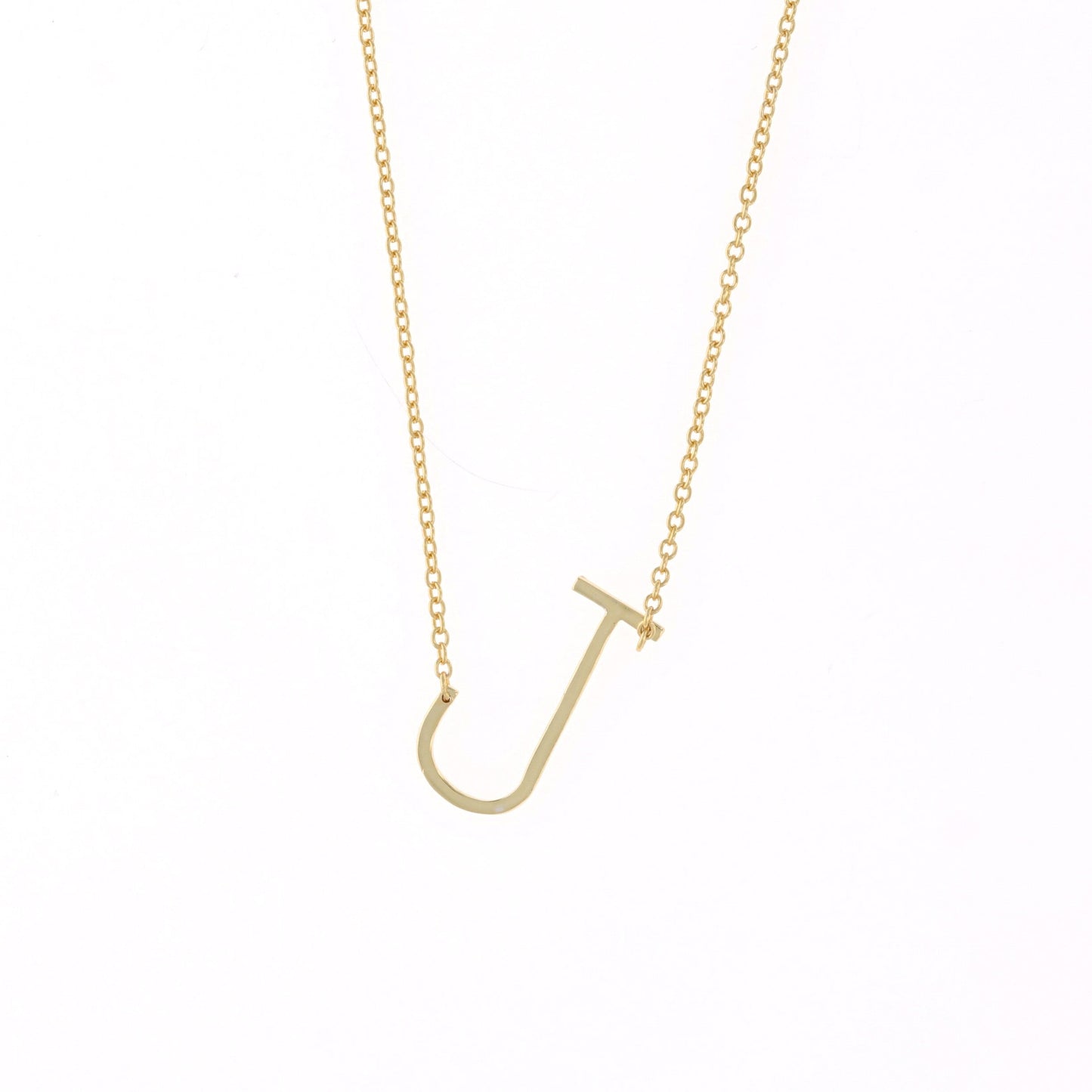 Letter J Necklace