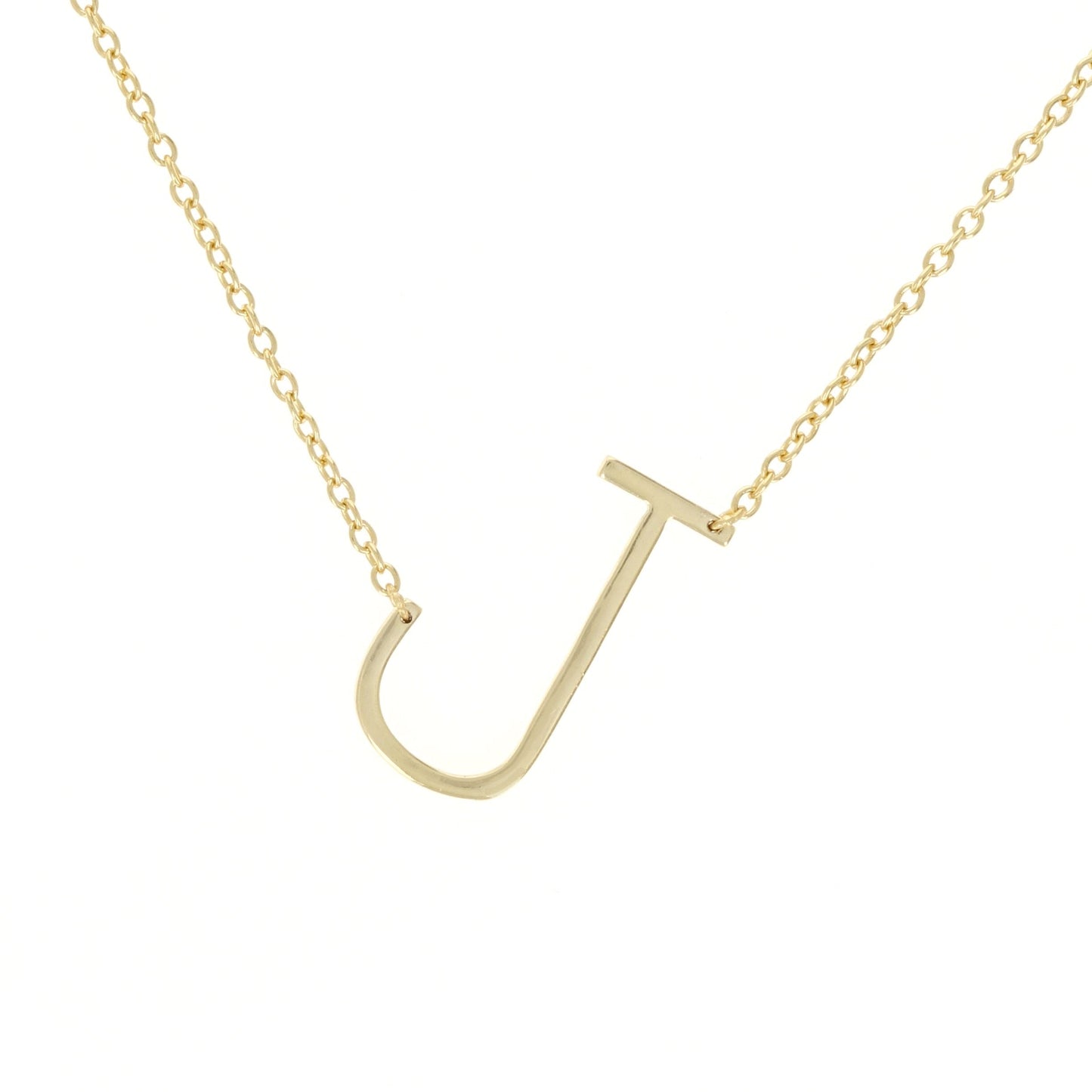 Letter J Necklace