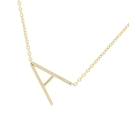 Letter A Necklace