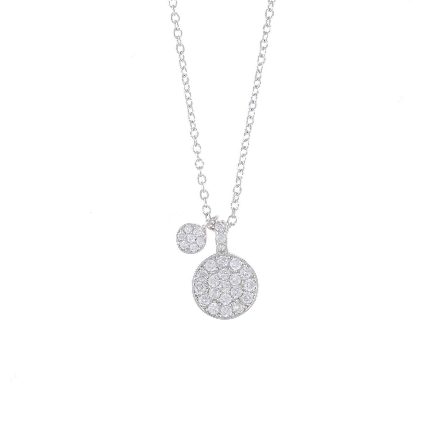 Dainty Disc Charm Necklace