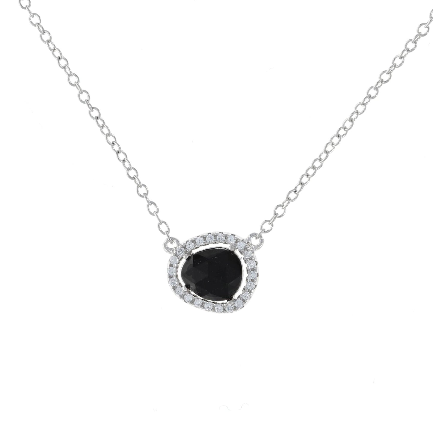 Free Form Onyx Necklace