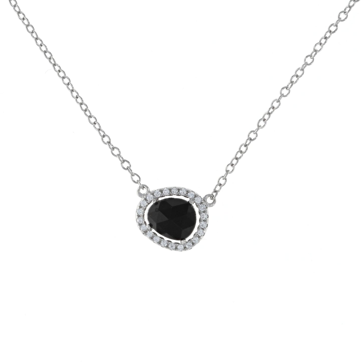 Free Form Onyx Necklace