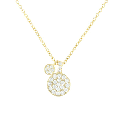 Dainty Disc Charm Necklace