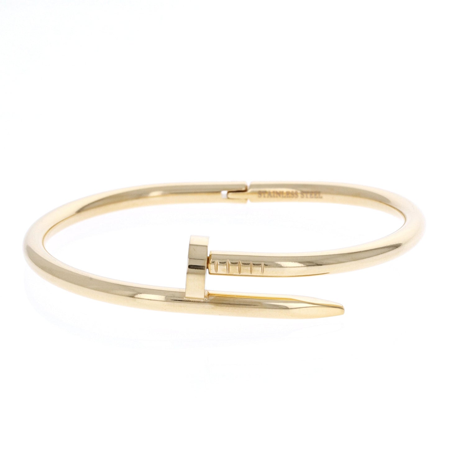 Gold Nail Bracelet