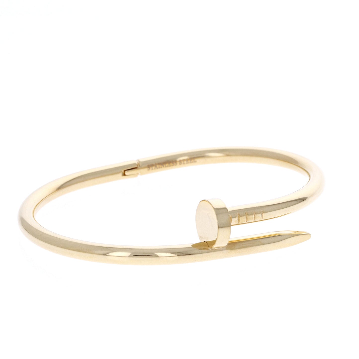 Gold Nail Bracelet