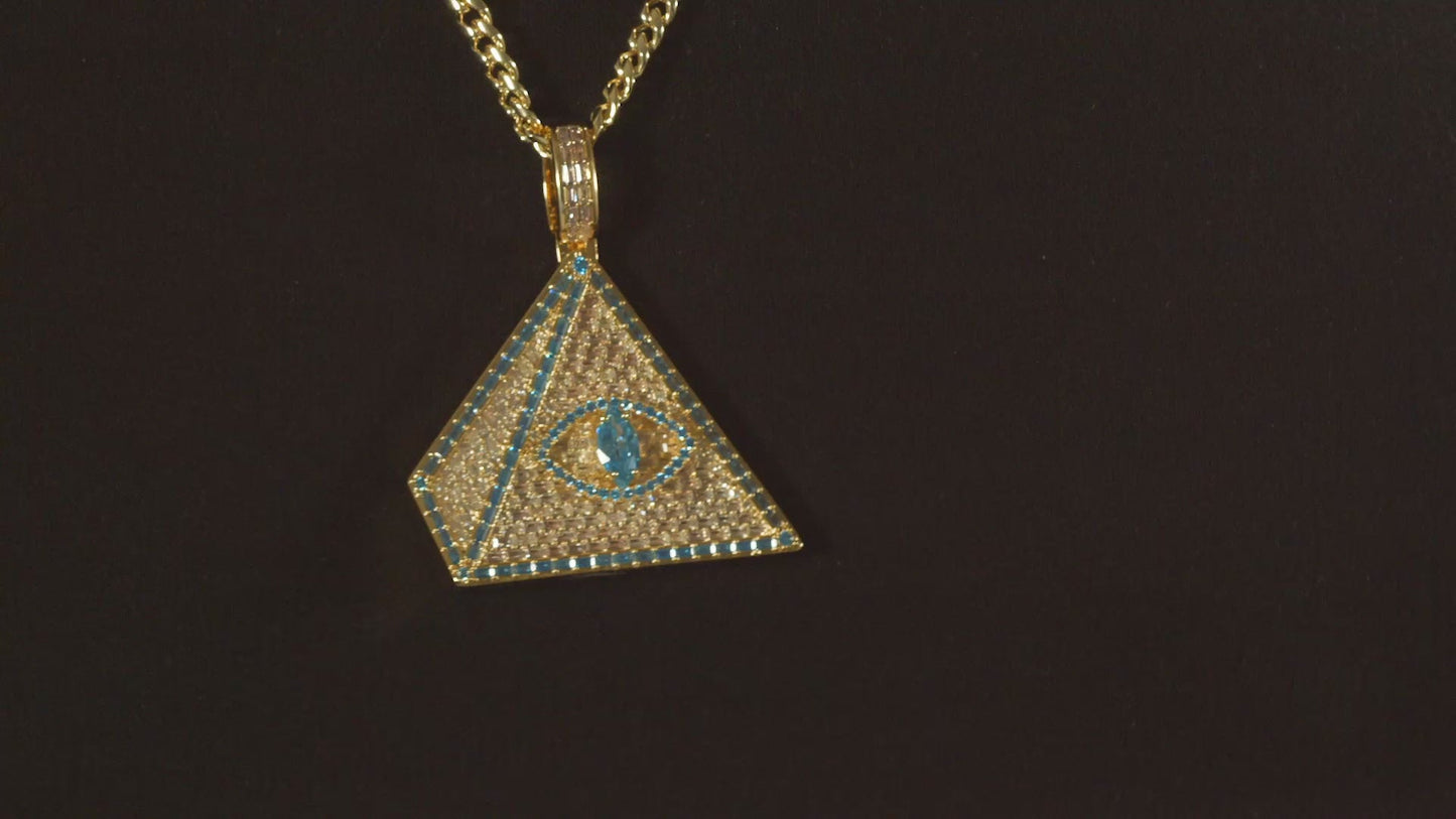 Pyramid of Enlightenment Necklace