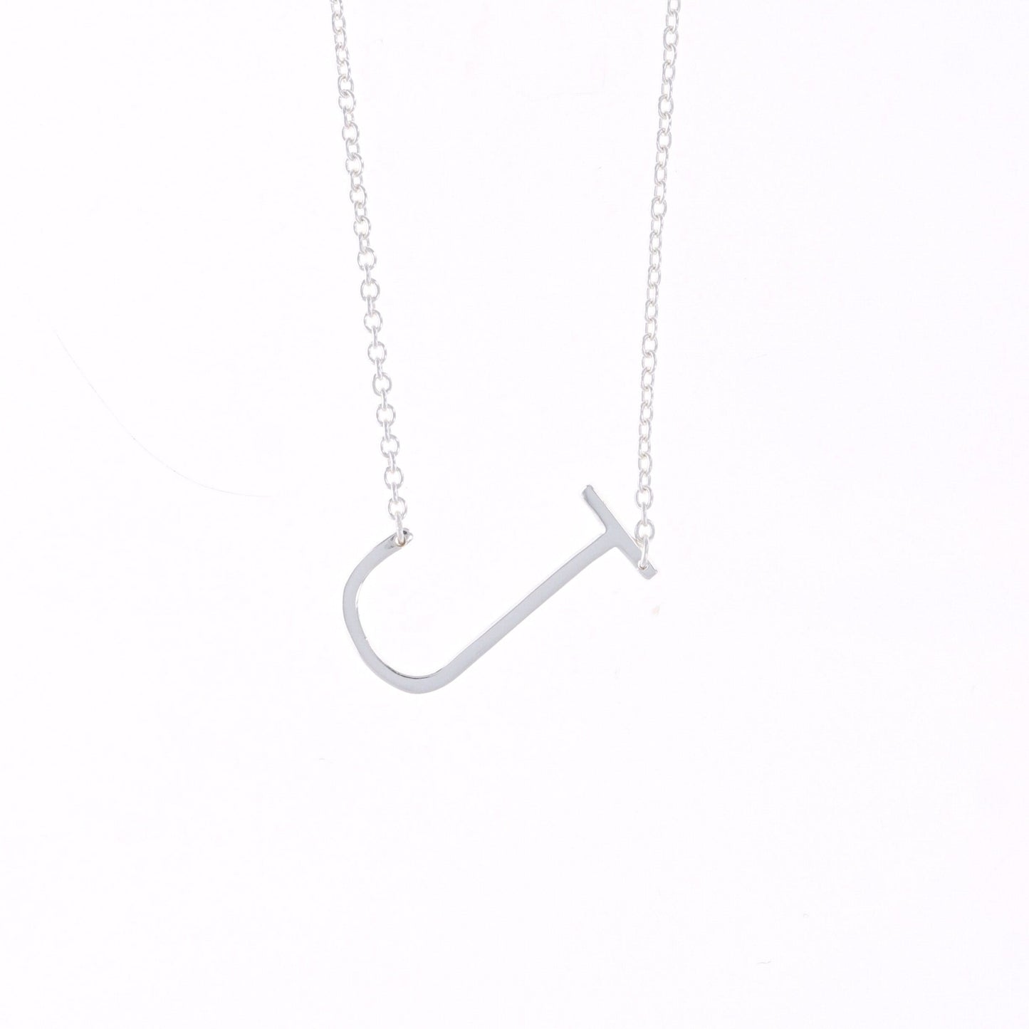 Letter J Necklace