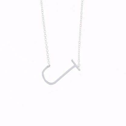 Letter J Necklace