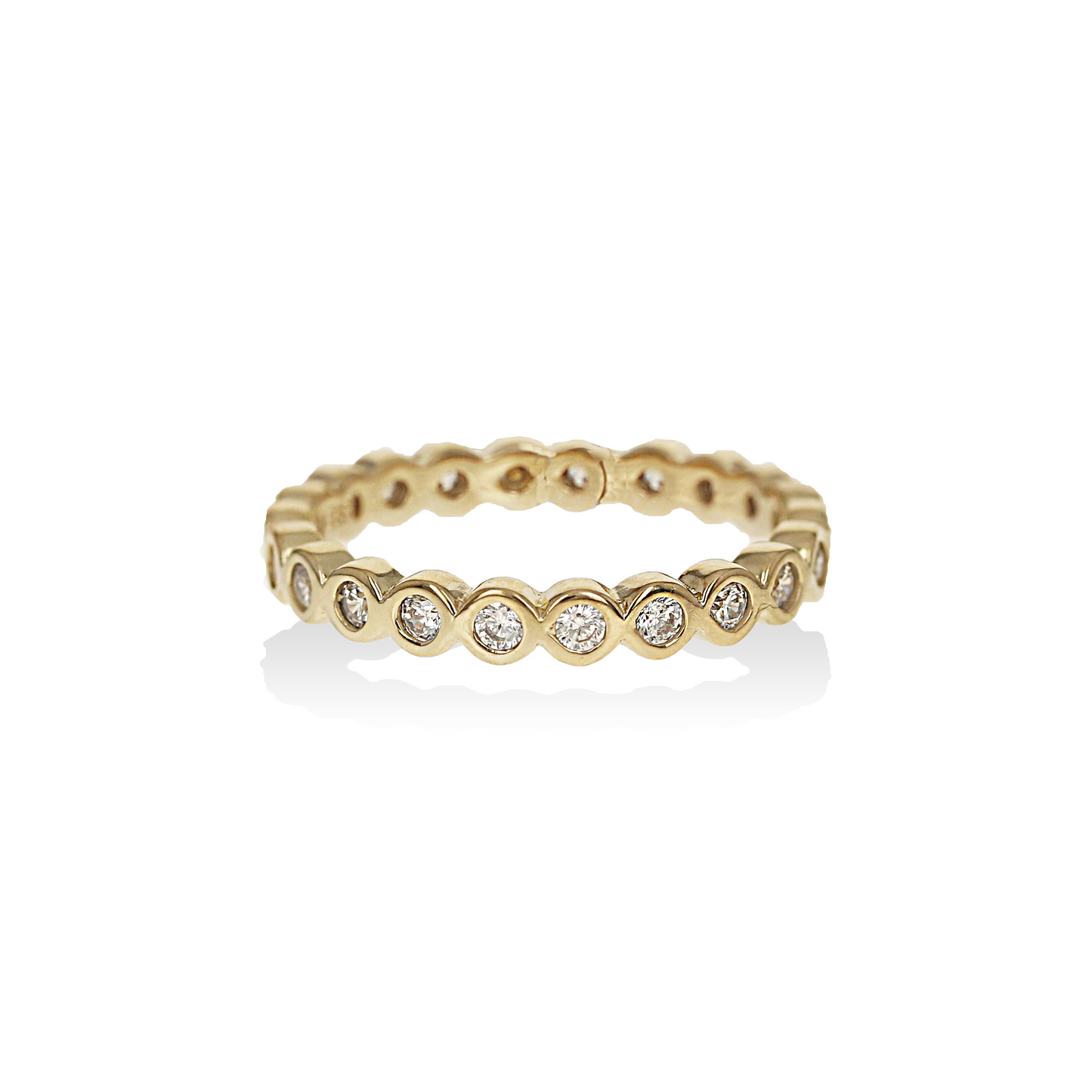 Gold Bezel Ring