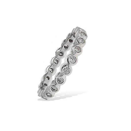 Silver Bezel Ring