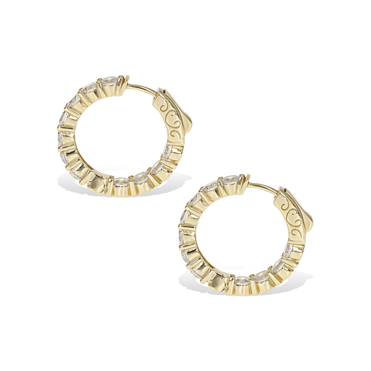 Brilliant Hoop Earrings