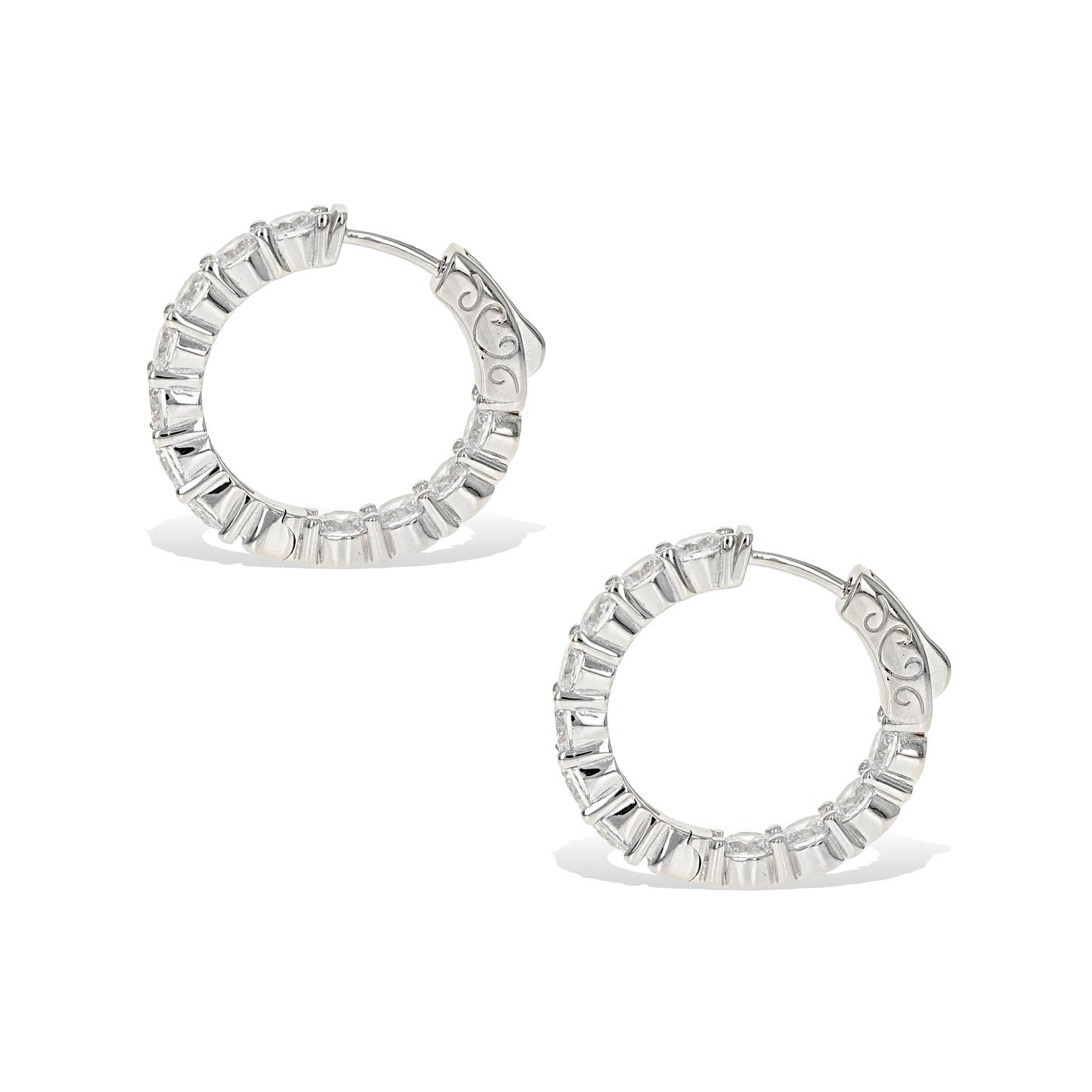 Brilliant Hoop Earrings