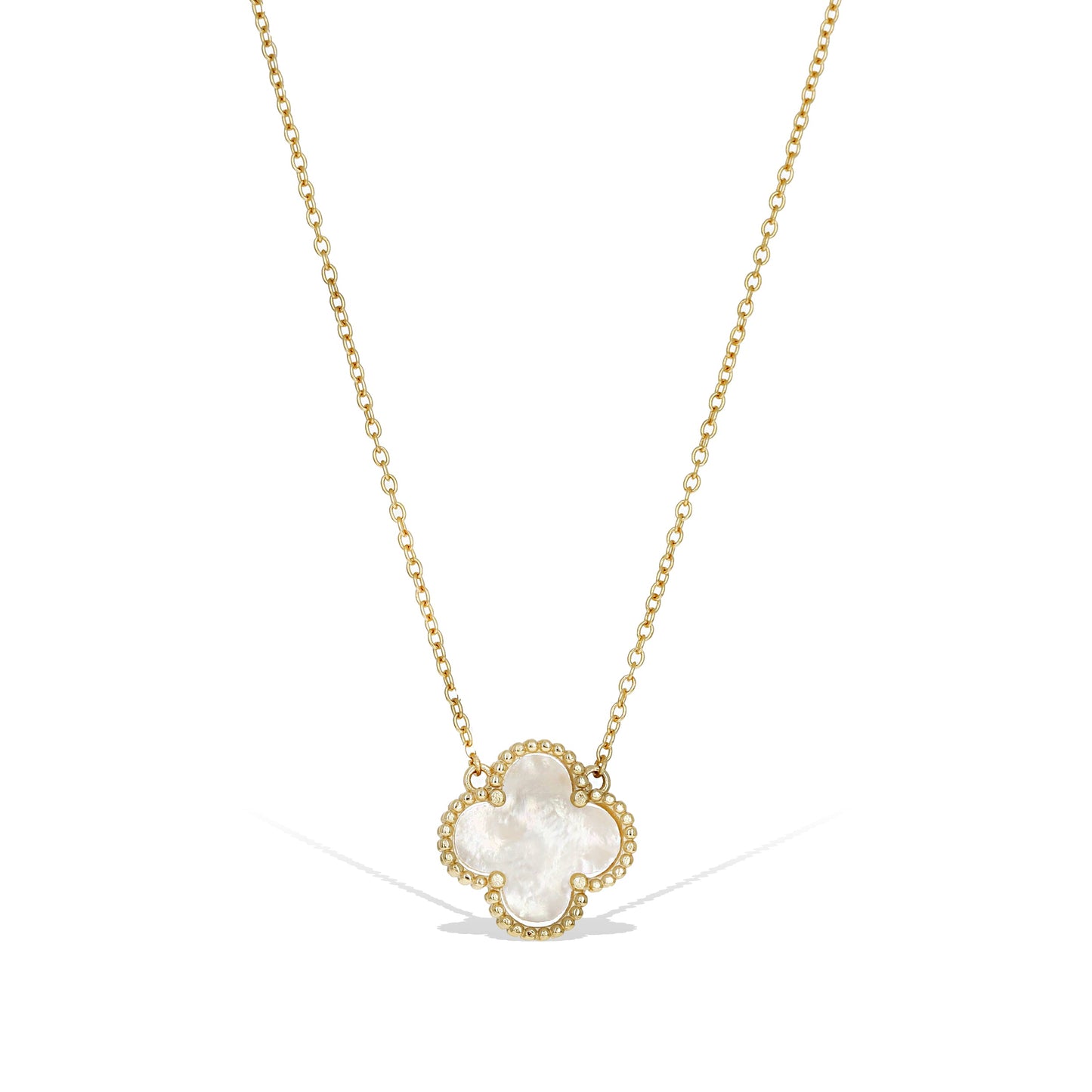 Halo Clover Necklace