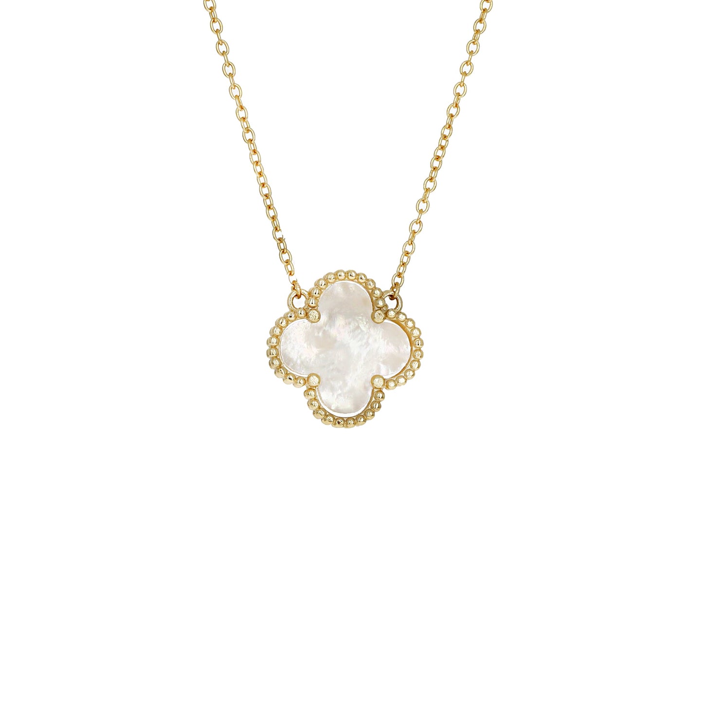 Halo Clover Necklace