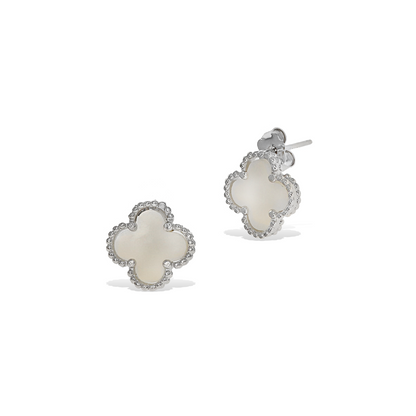 Pearl Clover Earrings