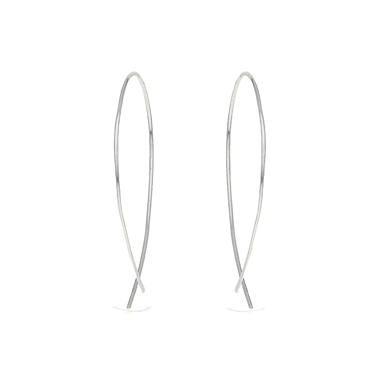 Threader Hoop Earrings