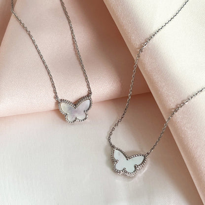 Pearl Butterfly Necklace