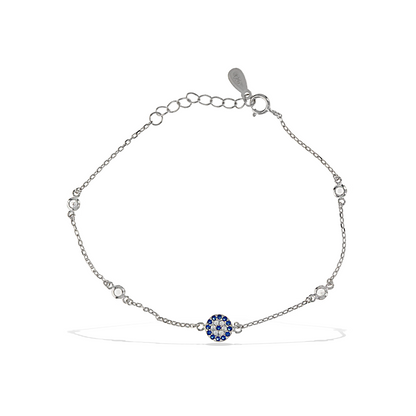 Evil Eye Tennis Bracelet