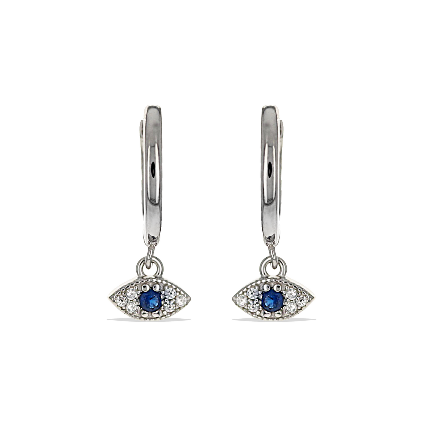 Evil Eye Charm Earrings