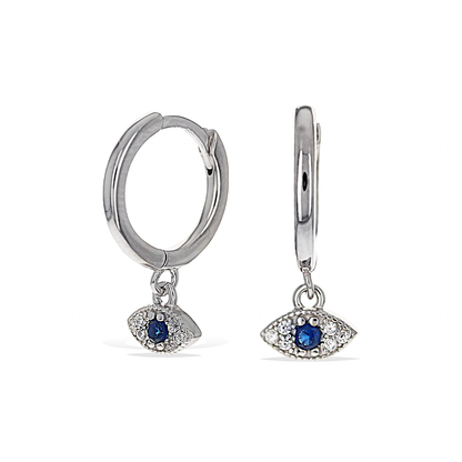 Evil Eye Charm Earrings