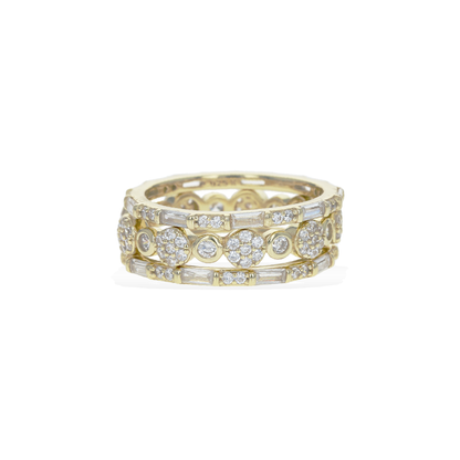 Ornate Stacking Ring Set