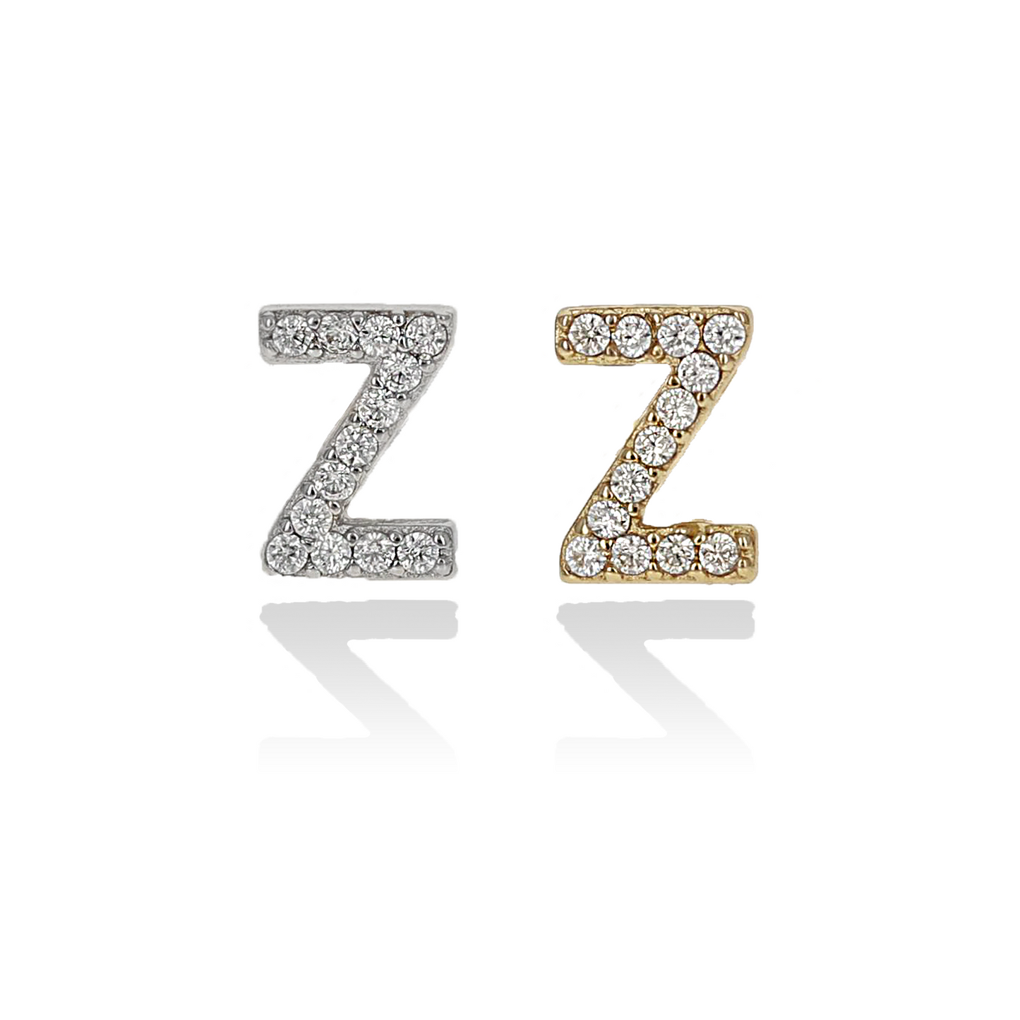 Individual Initial Stud Earrings