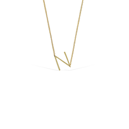 Letter N Necklace