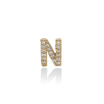 Individual Initial Stud Earrings